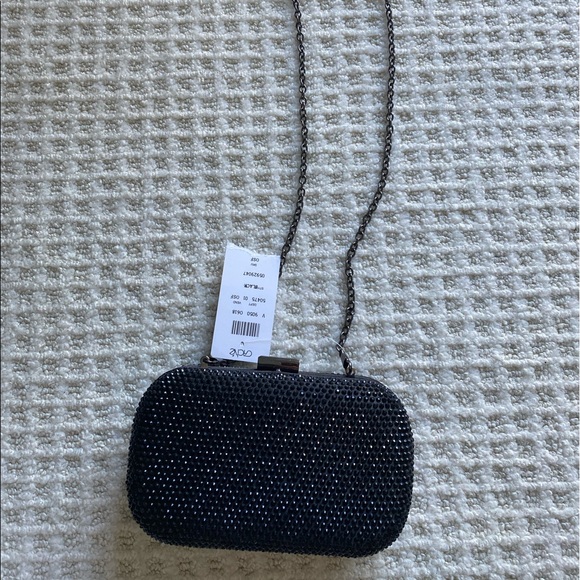 Black sequin evening bag - Picture 1 of 3